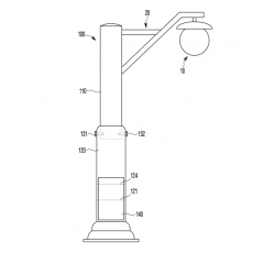 실용신안 제20-0489878호(전등의 높이를 조절할 수 있는 가로등, 손지현, 김진국, 
