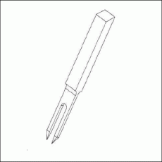 디자인등록 제30-1027995호(과일용 포크 {Fruit fork}, 안경윤)