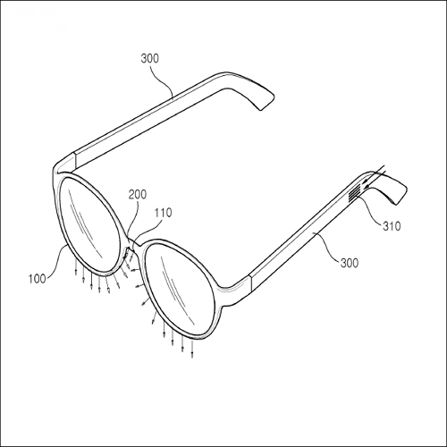 특허 제10-1940638호(공기정화 기능을 구비하는 안경, 김태환, 