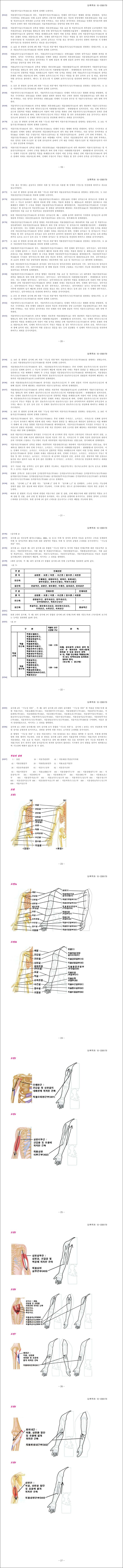 특허 제10-1269179호(어깨 및 상지의 균형된 자세 유지와 근파워를 증가시켜주는 기능성 의류, 연세대학교 산학협력단, 지정우, 