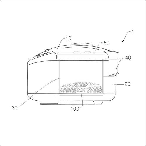특허 제10-1694377호(보온기능과 냉동냉장 기능을 구비한 적외선 스팀 광파그릴 겸용 전기압력밥솥, 이숙향)